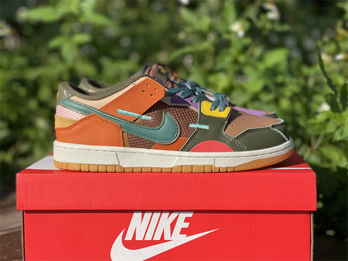 Original version_ nike dunk scrap_archeo brown _Taikoo brown color scheme_ DB0500-200_ full code shipment 36--46-7591b215
